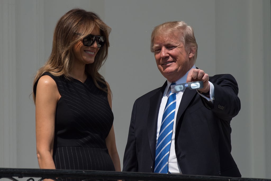 Melania Trump Wearing Jason Wu Dress