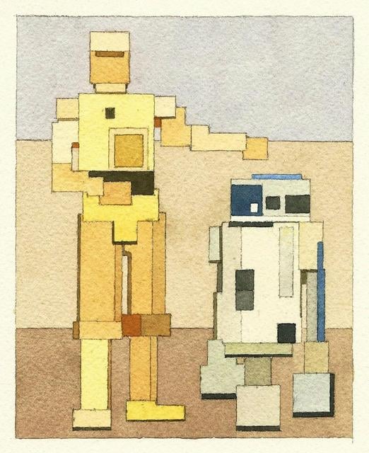 C-3PO and R2-D2