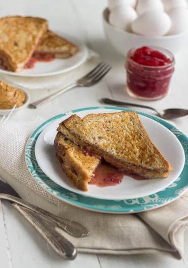 Stuffed French Toast With Peanut Butter and Jelly