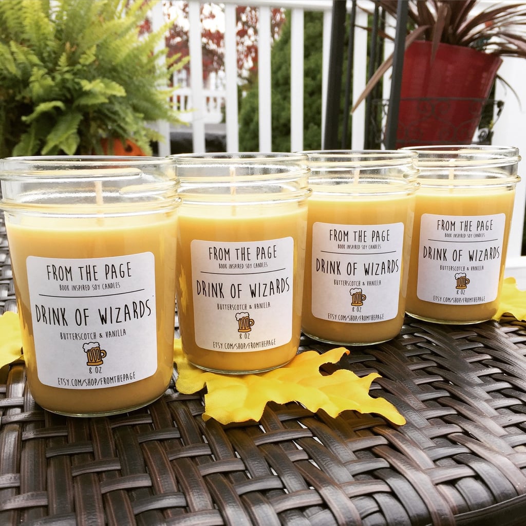 Drink of Wizards candle ($11) with butterscotch and vanilla notes