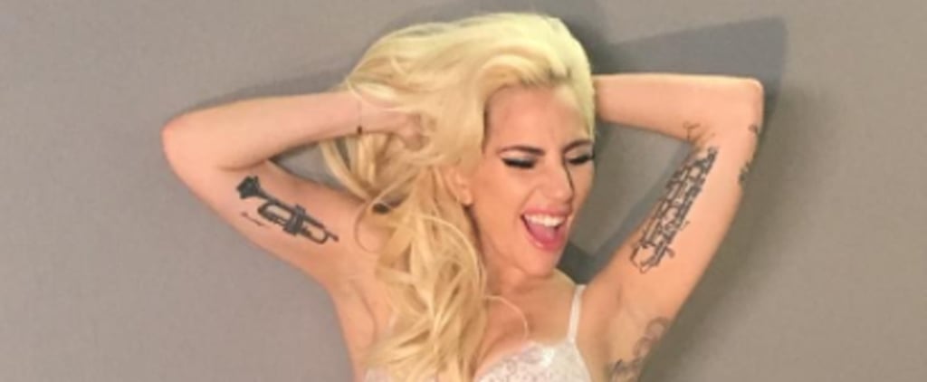 Lady Gaga at the Victoria's Secret Fashion Show 2016