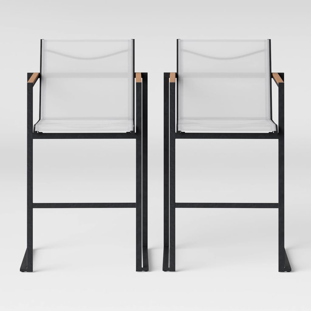 Henning Two Pack Bar Height Patio Chair Turn Your Backyard Into A Chic And Relaxing Oasis With These 85 Target Furniture Finds Popsugar Home Photo 89