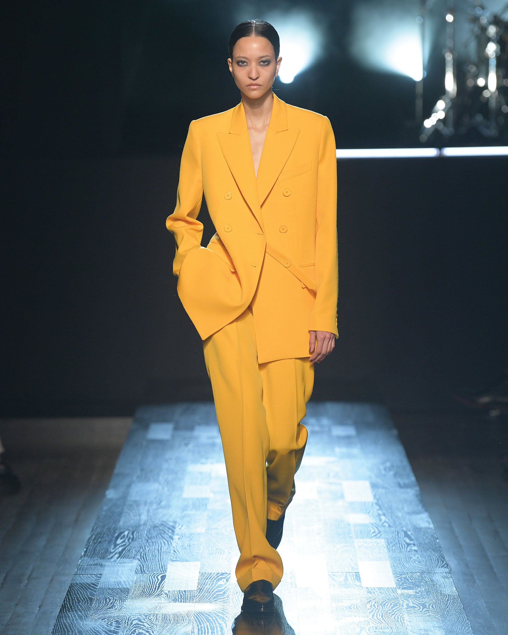 Michael kors top suits orange