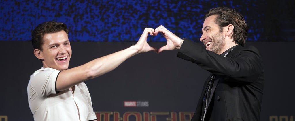 Jake Gyllenhaal and Tom Holland Friendship Pictures