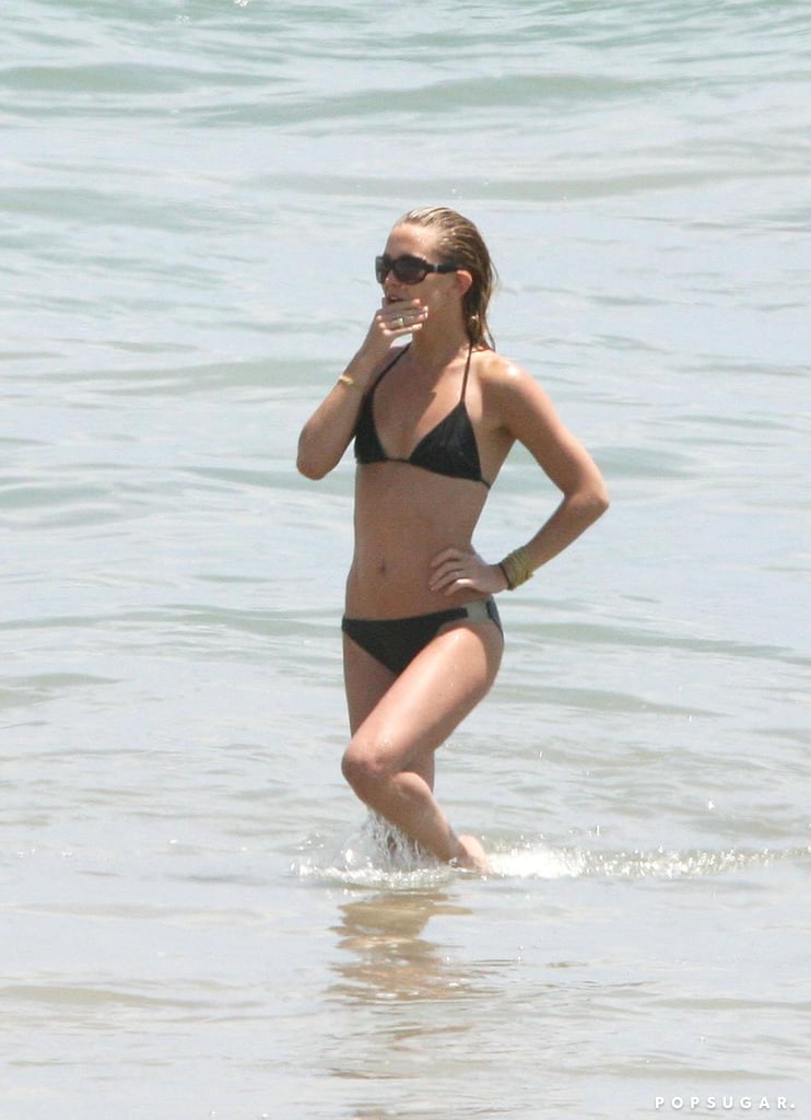 Kate took a dip in the Malibu waters in July 2006.