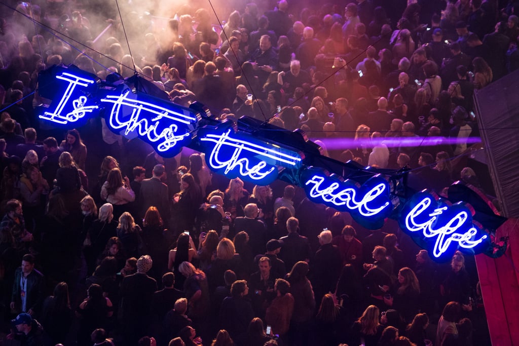 Queen Bohemian Rhapsody Lights on Carnaby Street in London