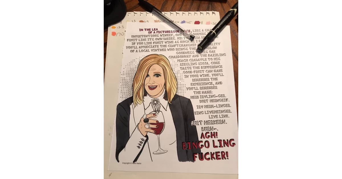 Yes, Moira Rose's Entire Fruit Wine Monologue Made the Cut | You Can