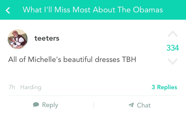 Michelle Obama's style.