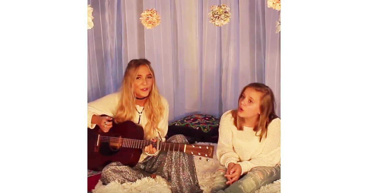 Lennon And Maisy Cover Lean On Video Popsugar Celebrity Australia