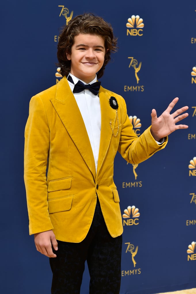 Gaten Matarazzo | Stranger Things Cast Outfits Emmys Red Carpet 2018