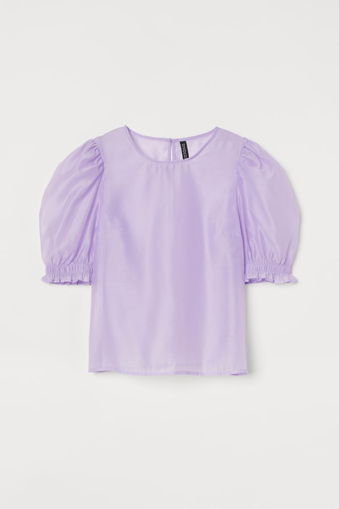 Puff-Sleeved Blouse