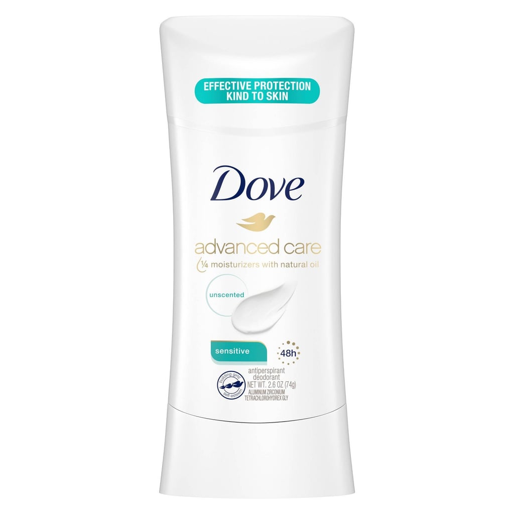An Antiperspirant: Dove Advanced Care Sensitive 48-Hour Antiperspirant & Deodorant Stick
