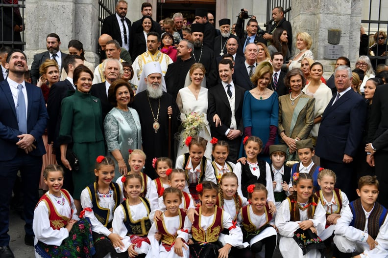 The Ceremony Took Place at Saborna Church in Belgrade, Serbia