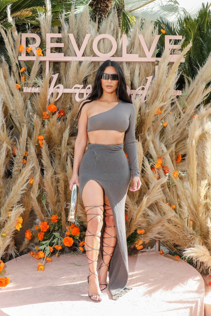 Kim Kardashian at the Revolve Festival