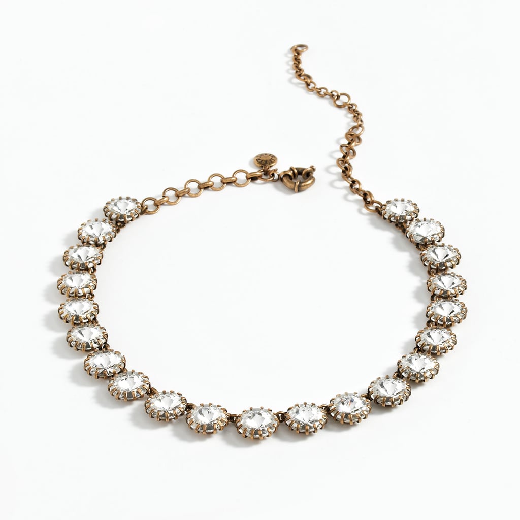 J.Crew Crystal Venus Flytrap Necklace