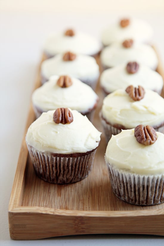 Carrot Cupcakes With Cream Cheese Frosting