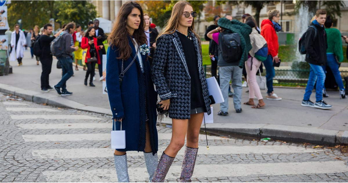 how to wear glitter booties