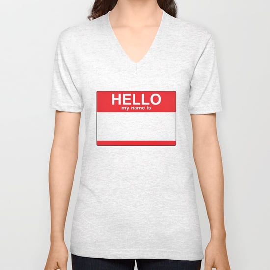 Hello My Name Is V-Neck