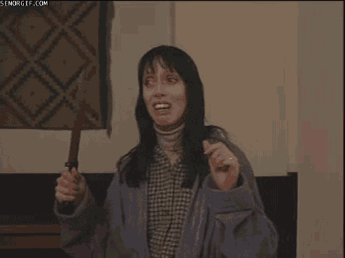 Sharp objects make you extremely nervous too.