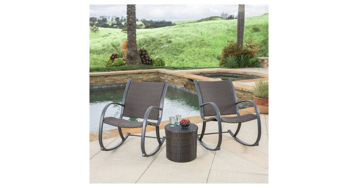 Gracie's Rocking Chair Set Best Target Outdoor Furniture For Small