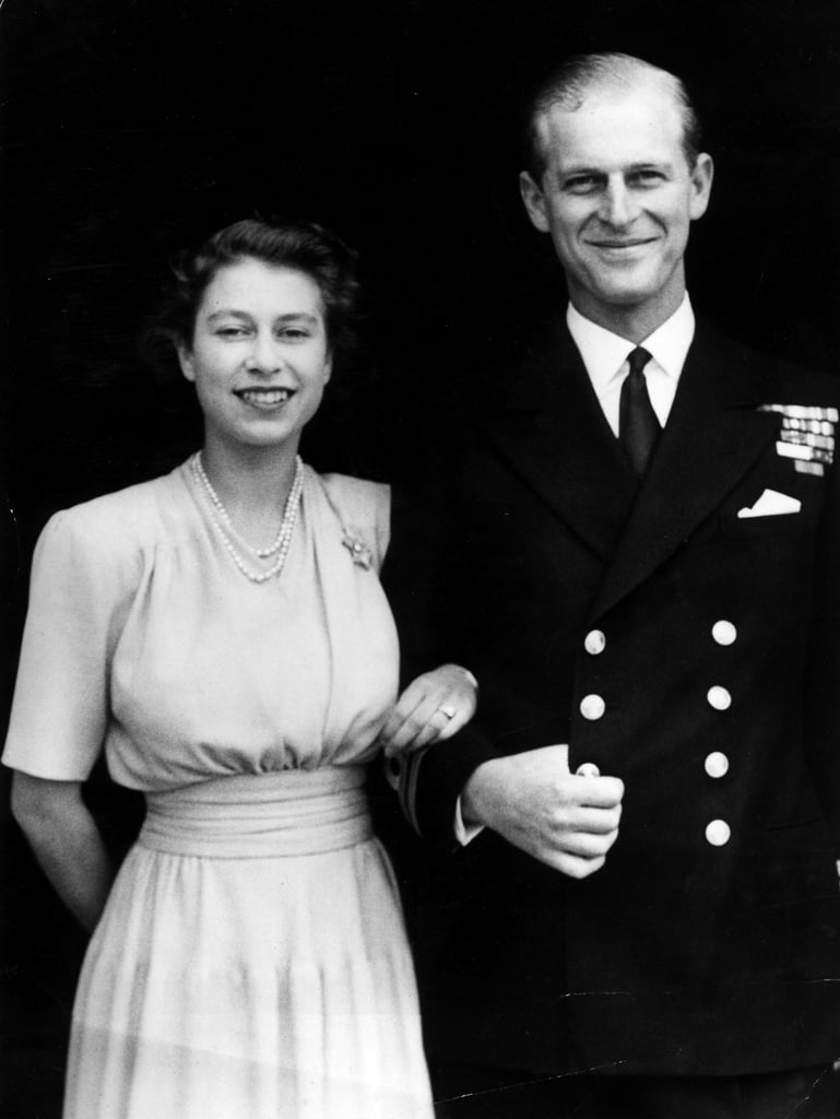 Princess Elizabeth and Prince Philip of Greece and Denmark ...