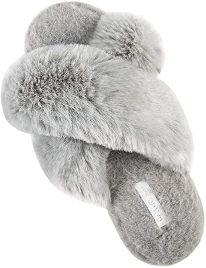 A Pair of Slippers: Halluci Soft Plush Slippers
