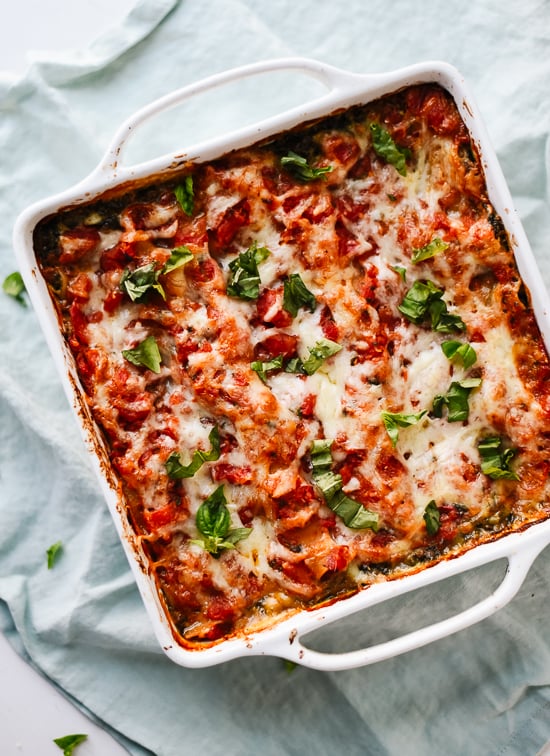 Spinach Artichoke Lasagna