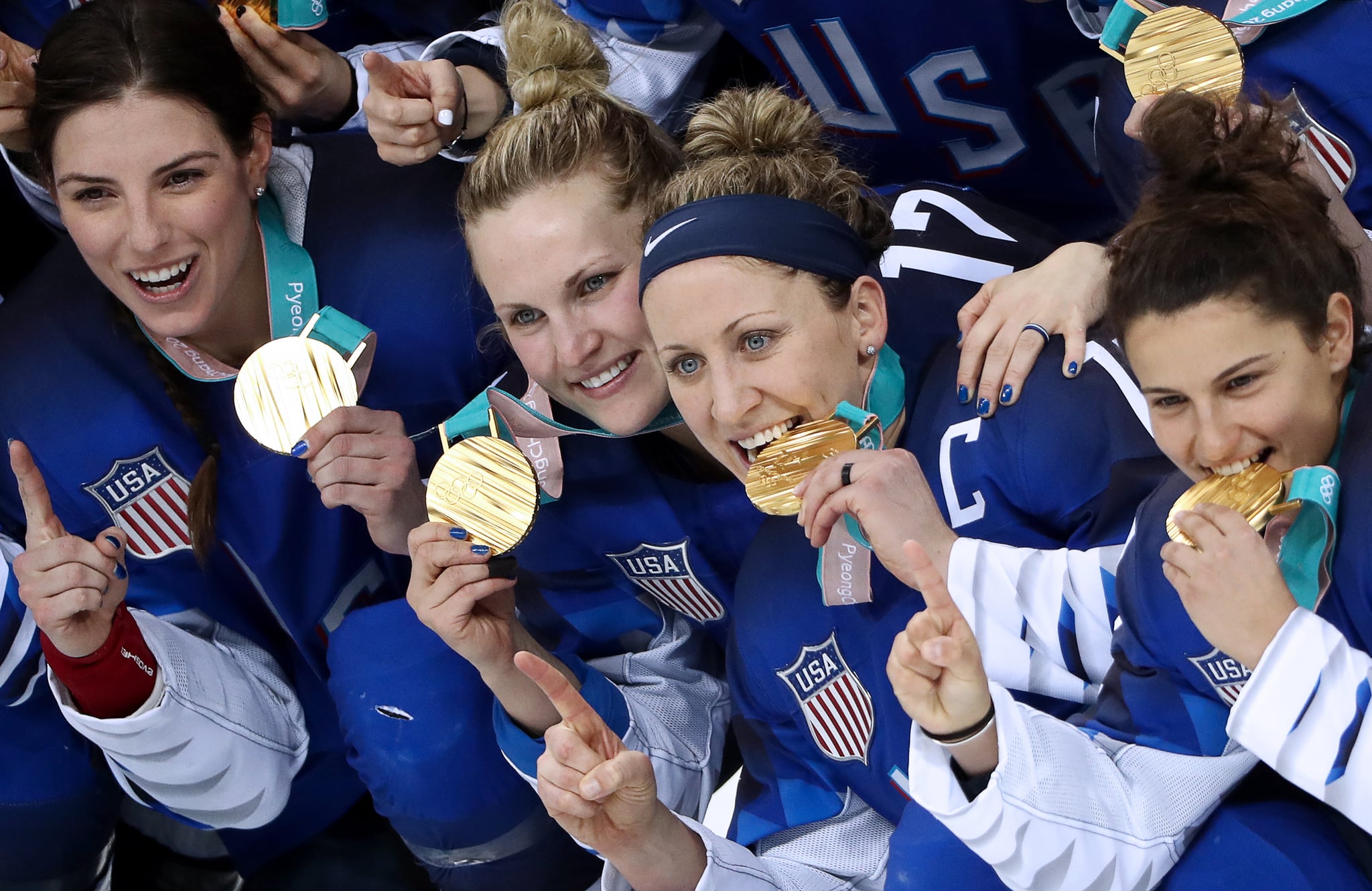 US women's hockey Olympic gold medal