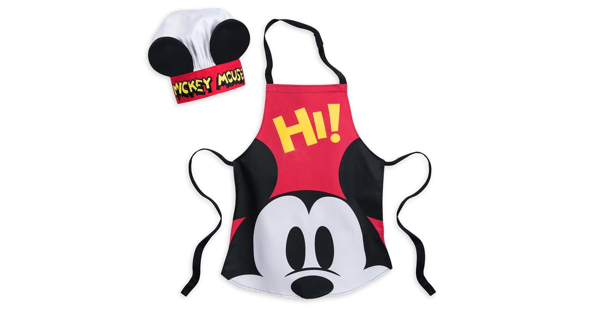 mickey mouse apron set