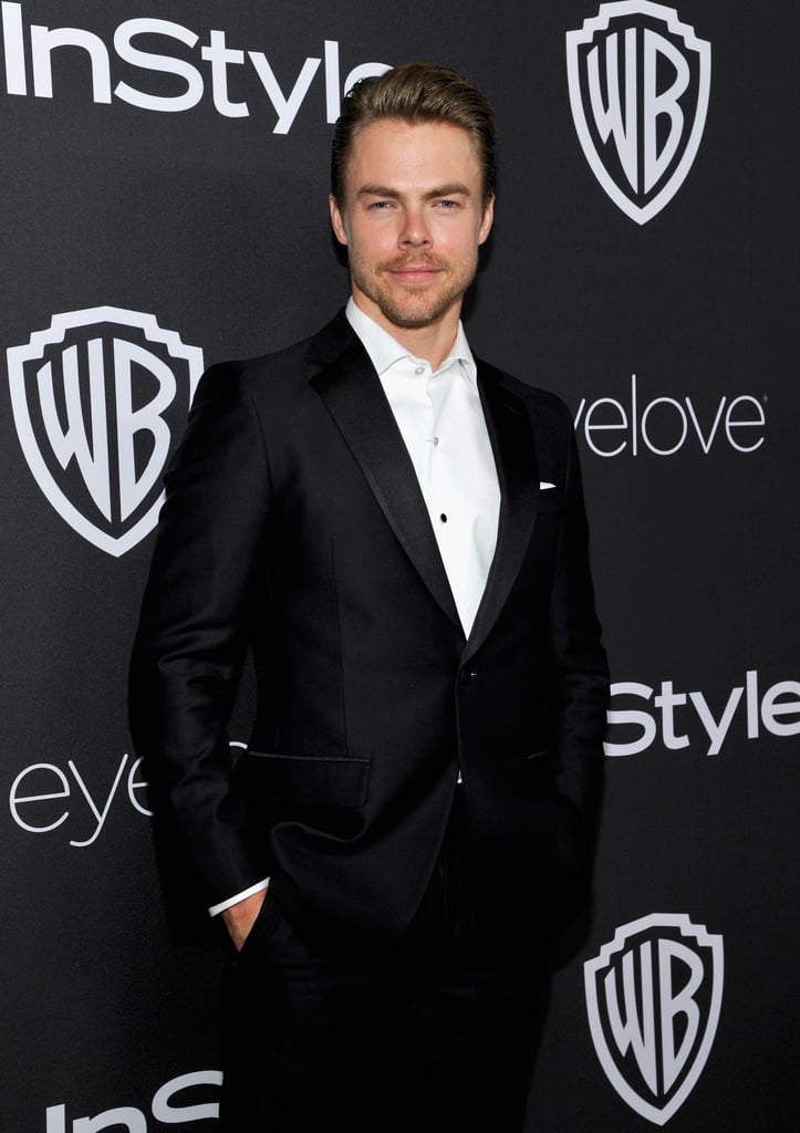 Julianne and Derek Hough at 2017 Golden Globes Afterparty