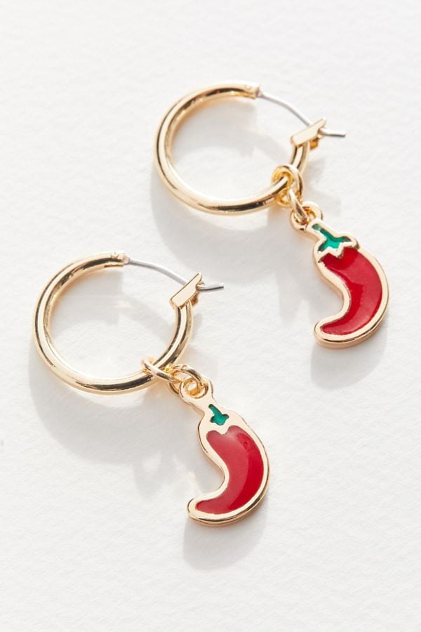 Fruity Mini Hoop Earrings