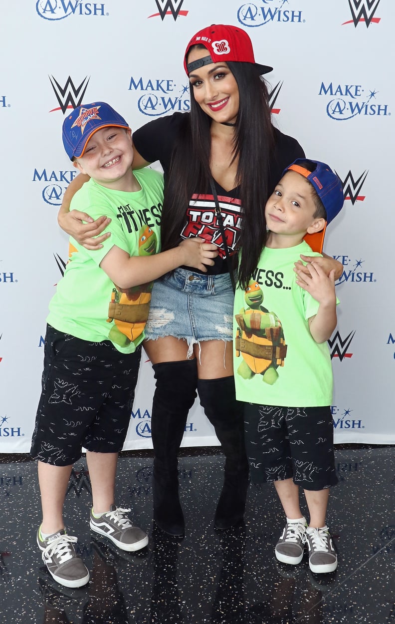 August: Nikki Followed in John's Footsteps and Surprised Make-A-Wish Families