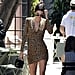 Kendall Jenner's Cheetah-Print Minidress