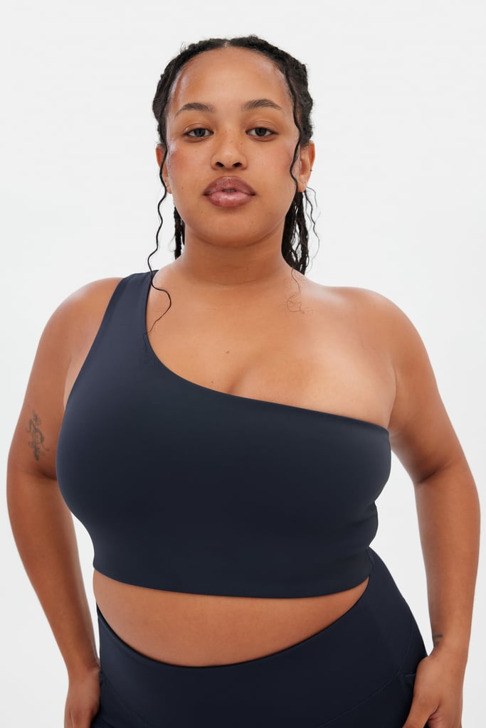 Girlfriend Collective Skyline Bianca One Shoulder Bra