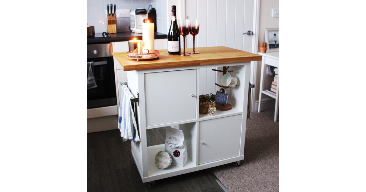 Wheeled Kitchen Island 9 Ikea Kitchen Hacks That Change Everything Popsugar Home Photo 4