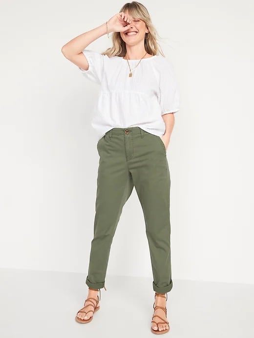 High Waisted OGC Chino Pants 25 Old Navy New Arrivals You ll