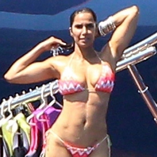 Padma Lakshmi Bikini Pictures in Italy August 2018