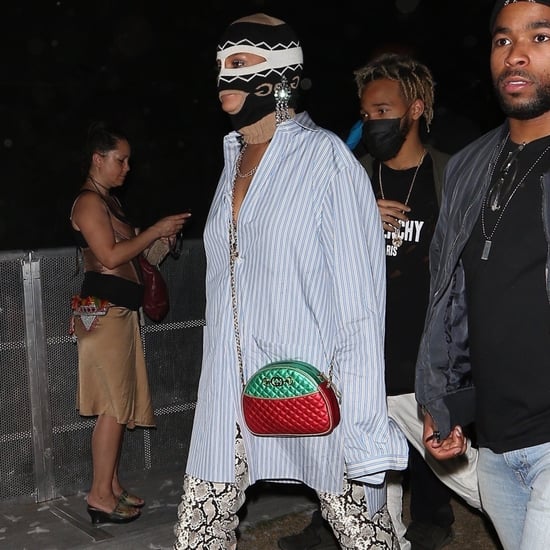 Rihanna Wearing Gucci Mask at Coachella 2018