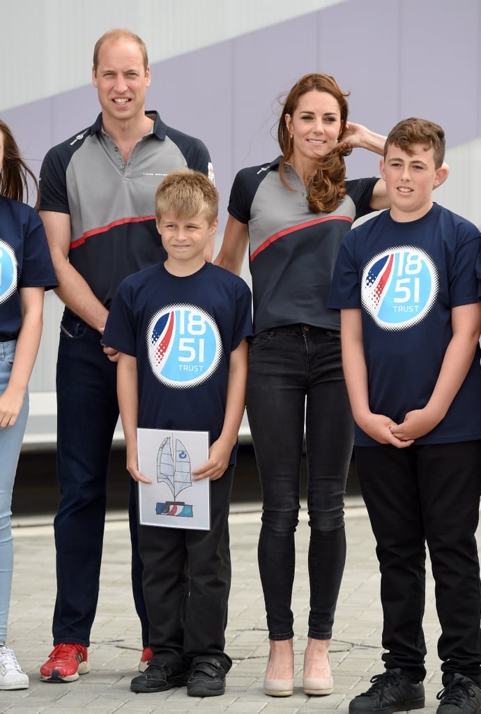 Kate Middleton and Prince William America's Cup World 2016 | POPSUGAR ...