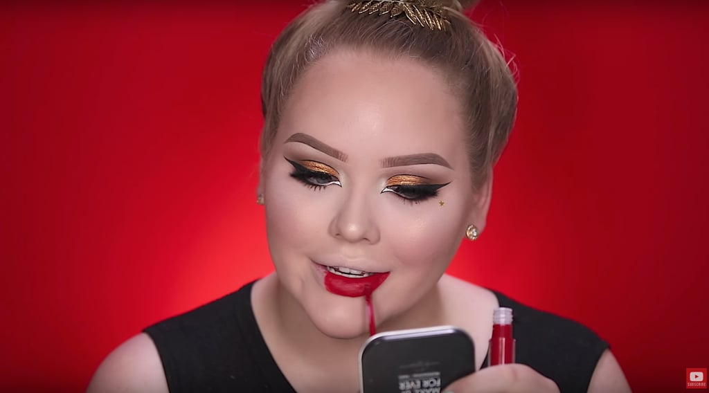 Apply your red lipstick.