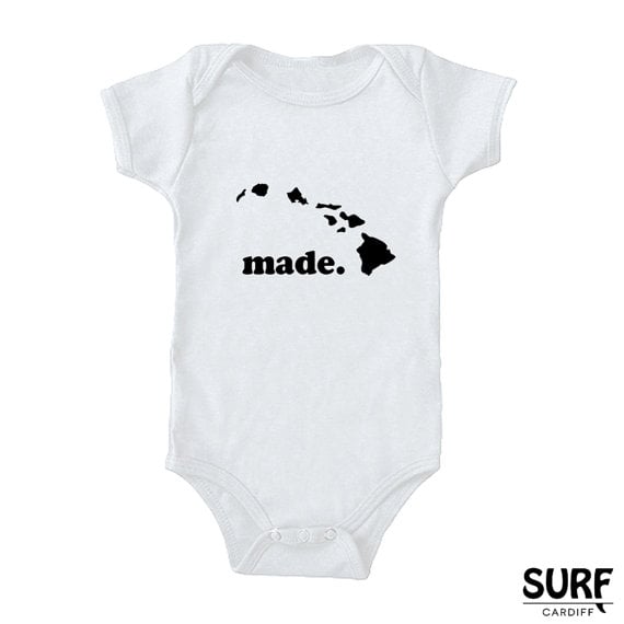 Hawaii onesie