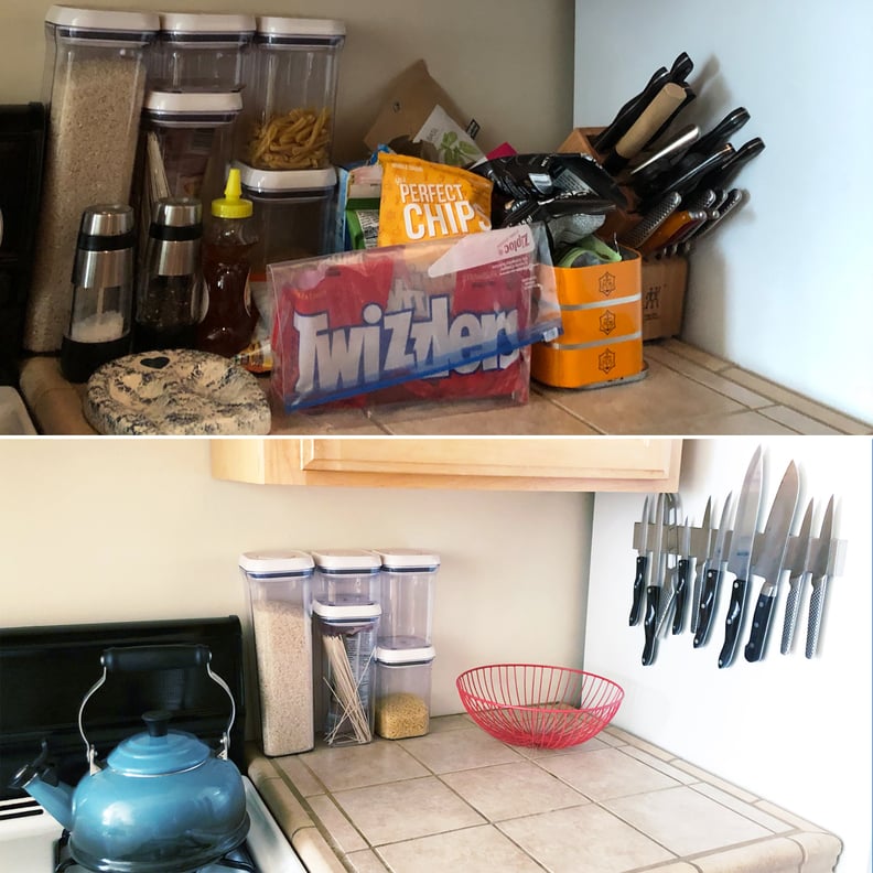 Kitchen: Before and After