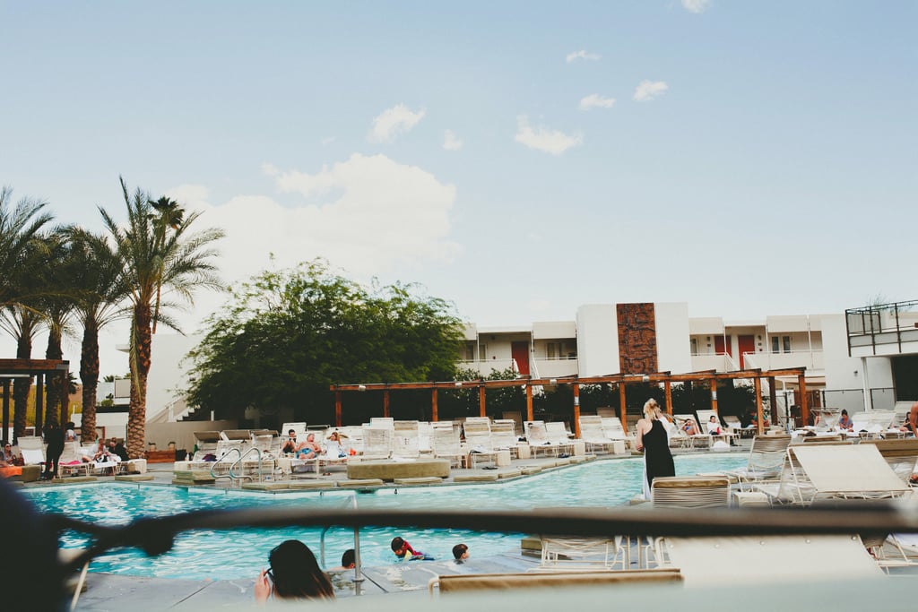 Trendy Palm Springs Wedding