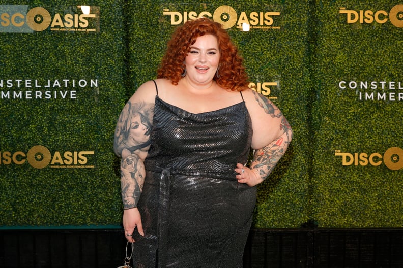 PALOS VERDES ESTATES, CALIFORNIA - JULY 21: Tess Holliday attends The DiscOasis VIP Night at South Coast Botanic Garden on July 21, 2021 in Palos Verdes Estates, California. (Photo by Amy Sussman/Getty Images)