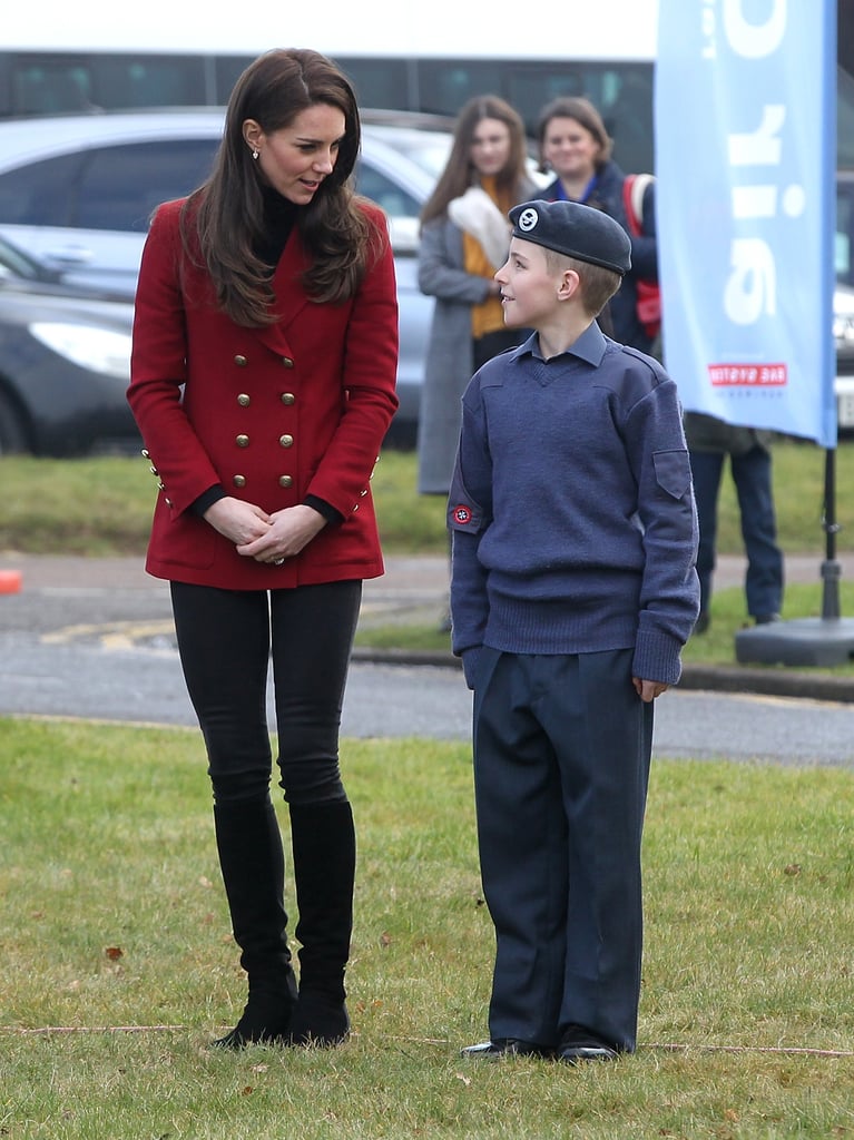 Kate Middleton Wears Philosophy di Lorenzo Serafini Blazer