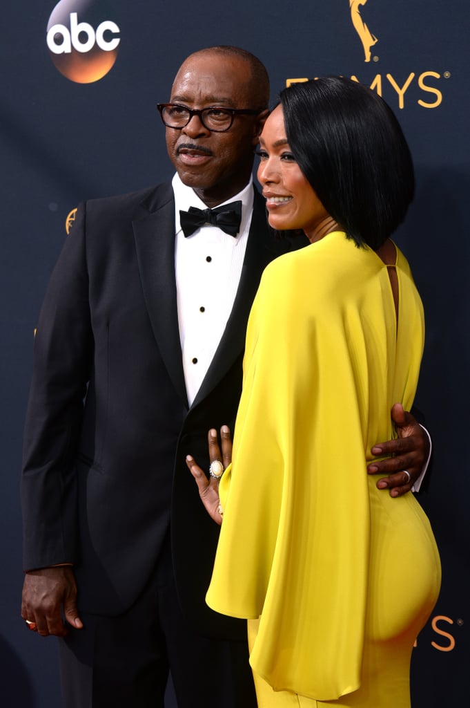 The two posed for photographers at the Emmy Awards in September 2016.