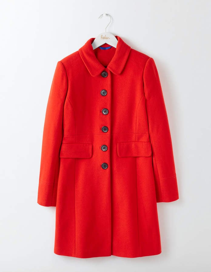 Boden Sofia Coat Kate Middleton Red Boden Coat POPSUGAR Fashion UK