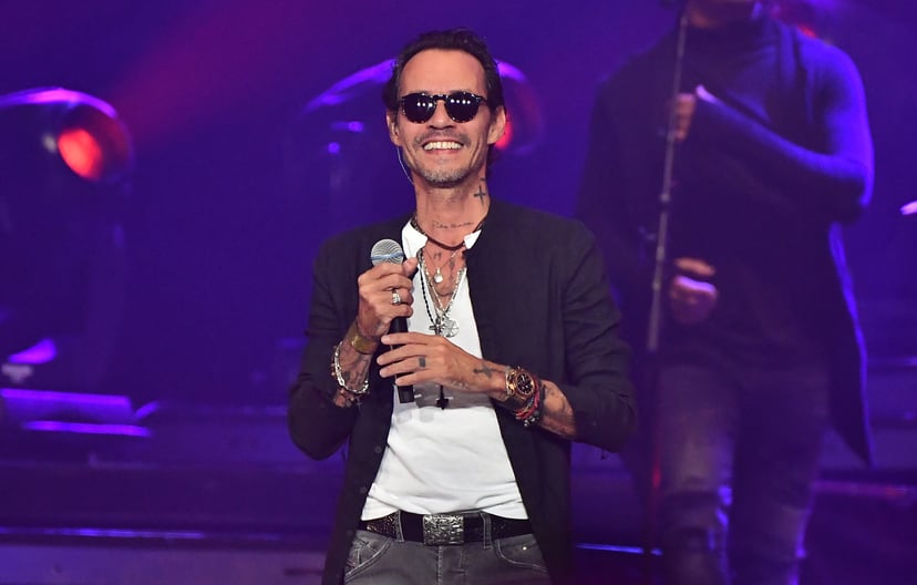 ATLANTA, GEORGIA - OCTOBER 25:  Marc Anthony performs onstage during his