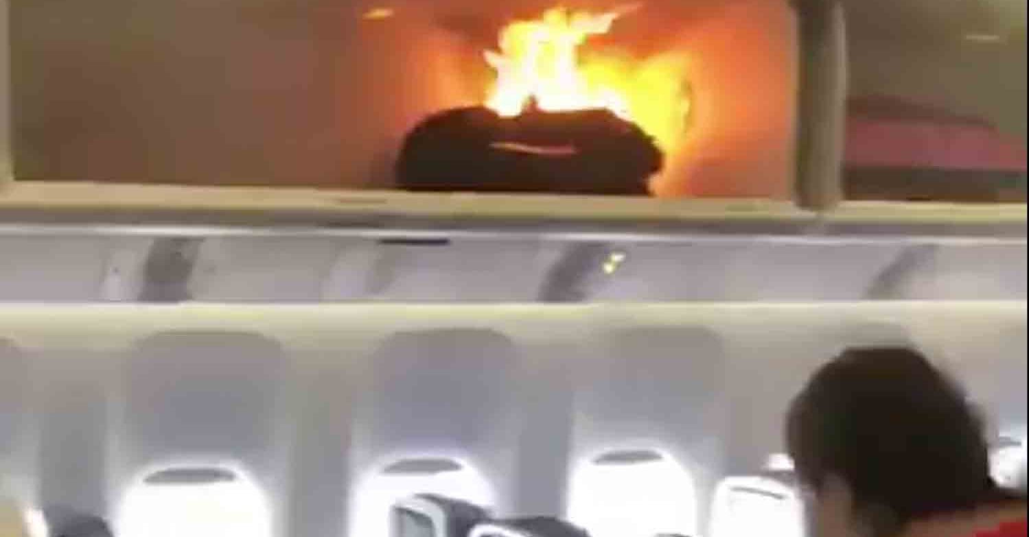 Phone Charger Starts Fire on Plane POPSUGAR News