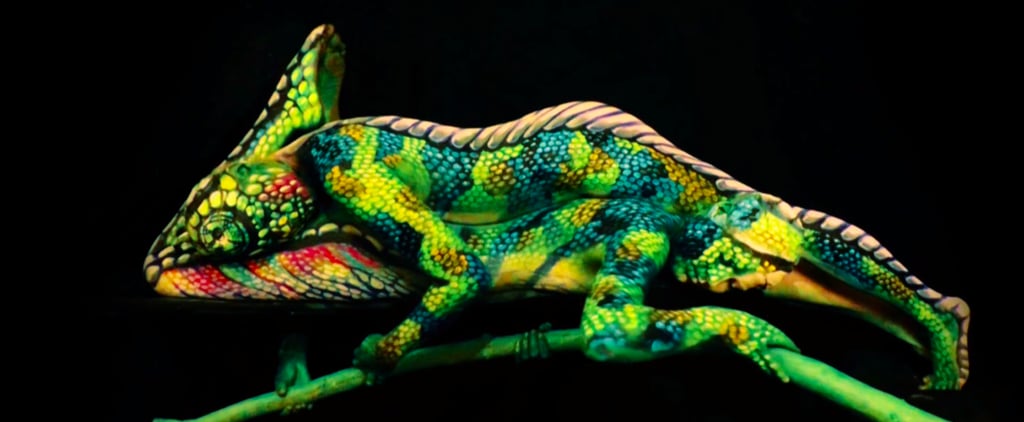 Chameleon Body Paint Video